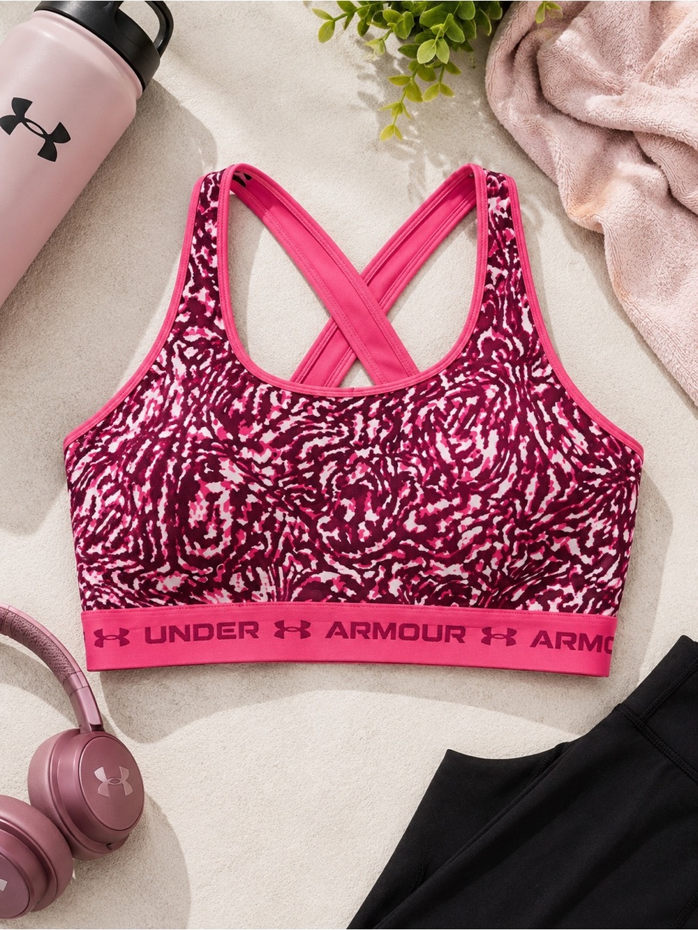 Under Armour Crossback Mid Sports Bra – Women’s 3X – NWT